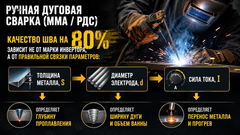 Физика процесса взаимосвязь толщины, диаметра и плотности тока