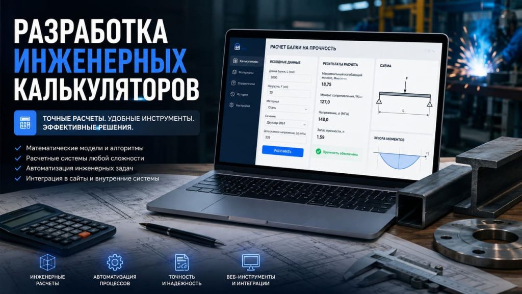 Разработка инженерных калькуляторов на заказ