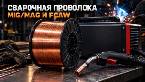 Марки сварочной проволоки для полуавтомата: классификация сплошных и порошковых (MIG/MAG и FCAW)