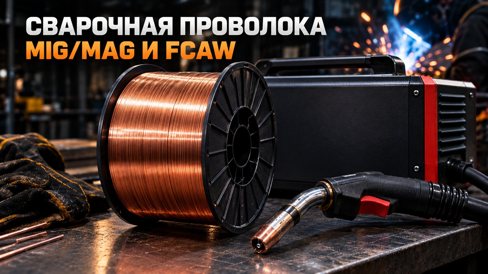 Марки сварочной проволоки для полуавтомата: классификация сплошных и порошковых (MIG/MAG и FCAW)