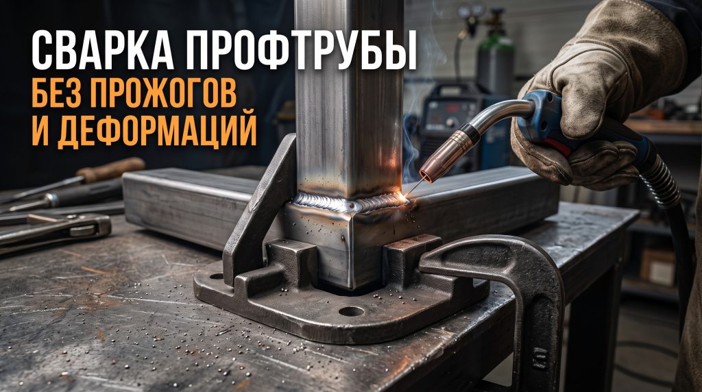 Сварка профильной трубы: режимы, техника без прожогов и угловые соединения